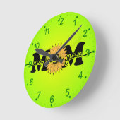 Horloge Ronde Maman I Love You Mother's Day-43250 (Angle)