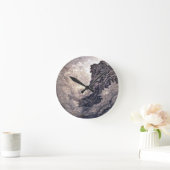 Horloge Ronde Man in the Mountain New Hampshire Clock (Maison)