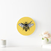 Horloge Ronde Manchester Bee (Maison)