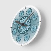 Horloge Ronde Mandala (Angle)