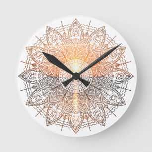 Horloge Ronde mandala du canada