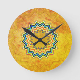 Horloge Ronde Mandala russe
