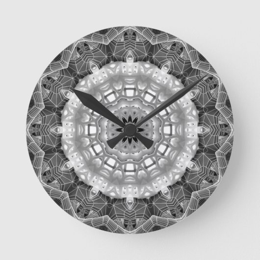 Horloge Ronde Mandala Wall Clock (Recto)