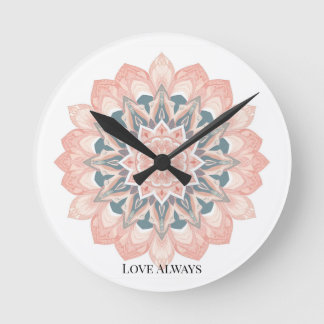 Horloge Ronde Mandala Wall Clock - Art Arabesque