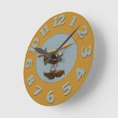 Horloge Ronde Mandalay Floatplane (Angle)
