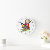 Horloge Ronde Manger de la pastèque (Maison)