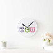 Horloge Ronde Manger Dormir Danser! (Maison)
