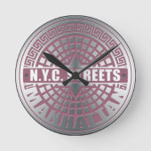 Horloge Ronde Manhole Covers Manhattan (Recto)