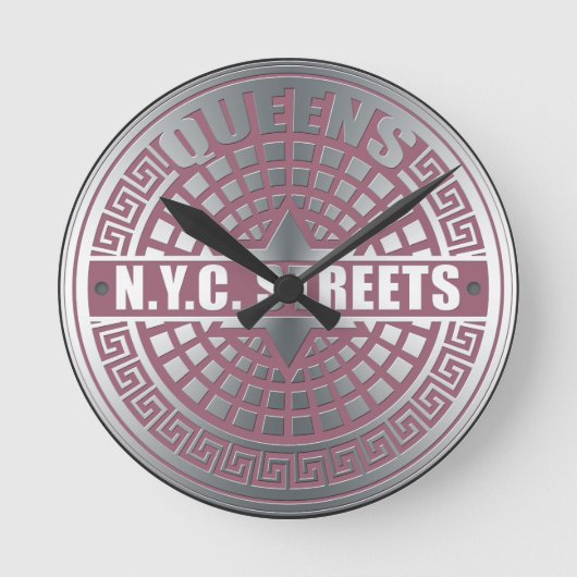 Horloge Ronde Manhole Covers Queens (Recto)