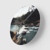 Horloge Ronde Marble Creek (Angle)
