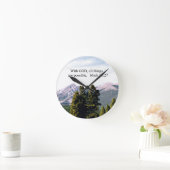 Horloge Ronde Marc 10:27 Avec Dieu, tout est possible. (Maison)