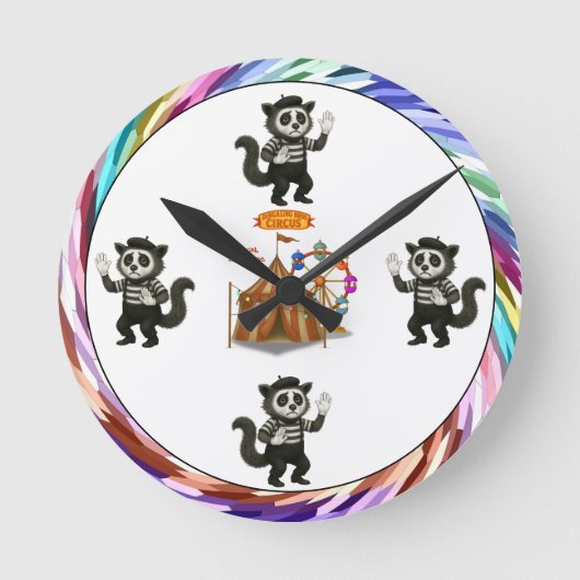 Horloge Ronde Marcel, civette mime (Recto)