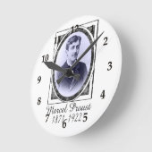 Horloge Ronde Marcel Proust (Angle)