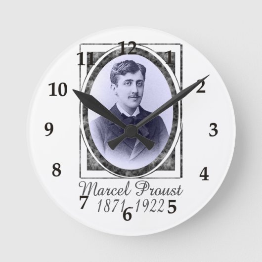 Horloge Ronde Marcel Proust (Recto)