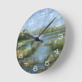 Horloge Ronde Marécage I (Angle)