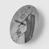 Horloge Ronde Mariage (Angle)