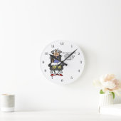 Horloge Ronde Mariage, Éclair, Humour tonnerre (Maison)