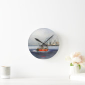 Horloge Ronde Marine/Marine/Seascape (Maison)