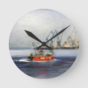 Horloge Ronde Marine/Marine/Seascape