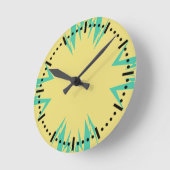 Horloge Ronde Maroc 2 couleur (Angle)