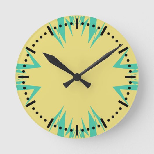 Horloge Ronde Maroc 2 couleur (Recto)