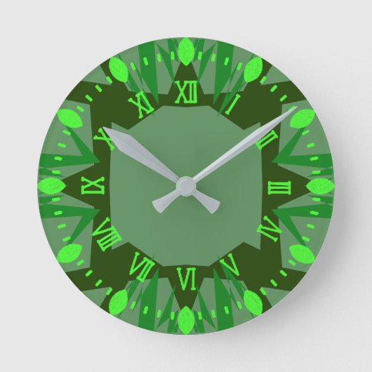 Horloge Ronde Maroc 3 couleur (Recto)