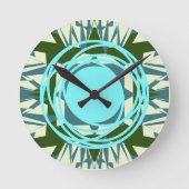 Horloge Ronde Maroc 3 couleur (Recto)