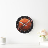 Horloge Ronde Mars Wall Clock — Space-Inspired Design (Maison)