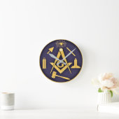 Horloge Ronde Mason gratuit (Maison)