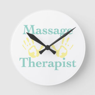 Horloge Ronde Massage room Clocks
