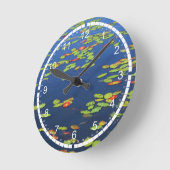 Horloge Ronde Massage room Clocks (Angle)