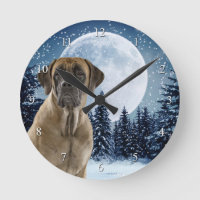 Mastiff clock
