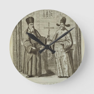 Horloge Ronde Matteo Ricci (1552-1610) et Paulus Li, de 'Chin