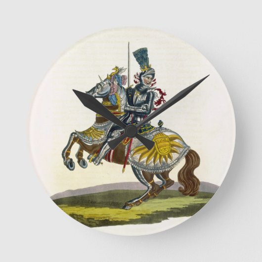 Horloge Ronde Maximilian I, roi de l'Allemagne et de l'Emper (Recto)