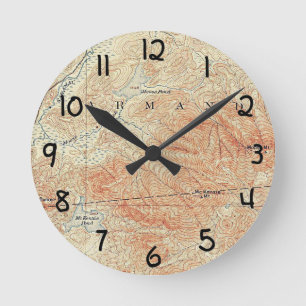 Horloge Ronde McKenzie et Moose Ponds, McKenzie Mountain Detail