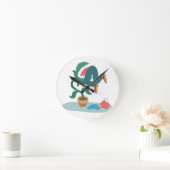 Horloge Ronde me nourrir venus flytrap (Maison)