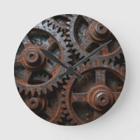Mécanisme Industriel Rouillé