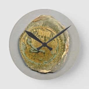 Horloge Ronde Médaillon dépeignant Jonas et la baleine, romain