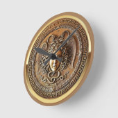 Horloge Ronde Méduse  (Angle)