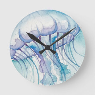 Horloge Ronde Méduse