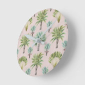 Horloge Ronde Meled Green (Angle)