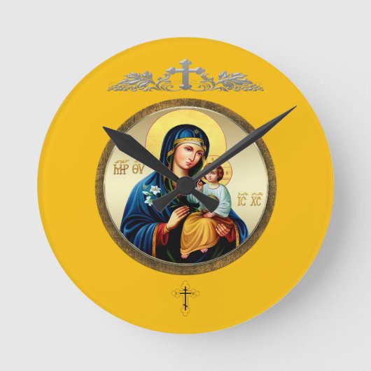 Horloge Ronde Mère de Dieu (Recto)