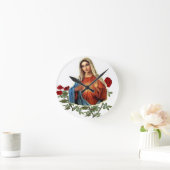 Horloge Ronde Mère MAry (Maison)