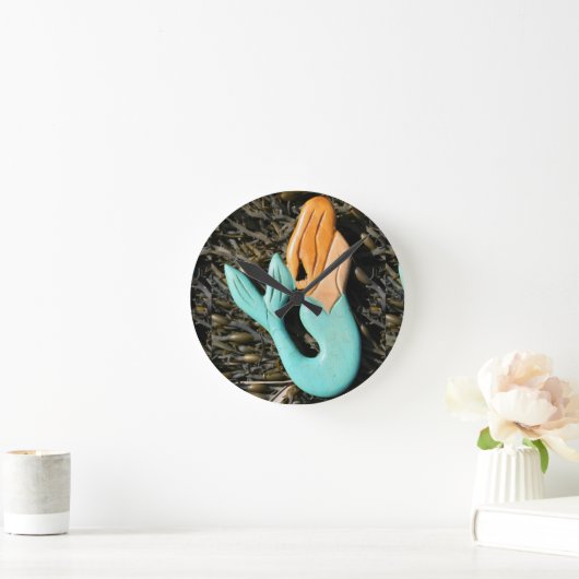Horloge Ronde mermaick clock (Maison)