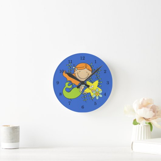 Horloge Ronde Mermaid (Maison)