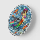 HORLOGE RONDE MERMAID (Angle)