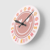 Horloge Ronde Message positif (Angle)