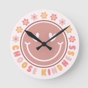 Horloge Ronde Message positif