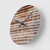 Horloge Ronde Metal Vintage (Angle)