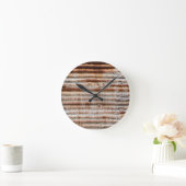 Horloge Ronde Metal Vintage (Maison)